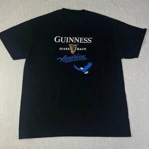 Guinness Gives Back T Shirt Size L